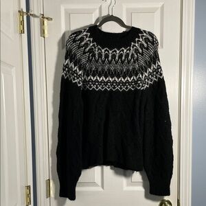 Democracy Monochrome Patterned Sweater